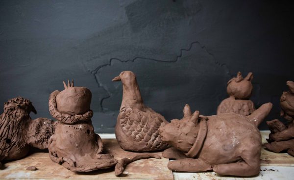 Artistic pottery models