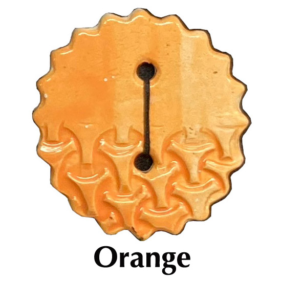 Orange glaze
